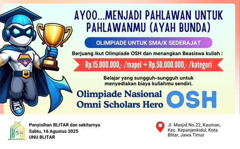  Olimpiade OSH (Omni Scholars Hero) Blitar