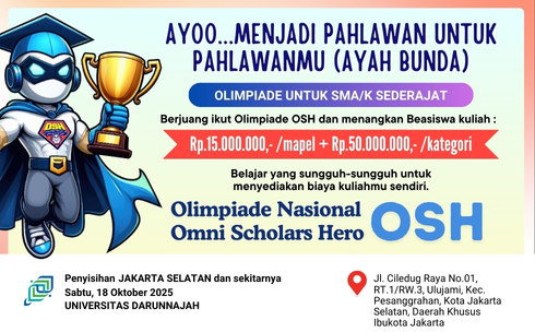  Olimpiade OSH (Omni Scholars Hero) Jakarta Selatan