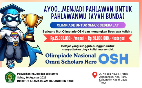  Olimpiade OSH (Omni Scholars Hero) Kediri