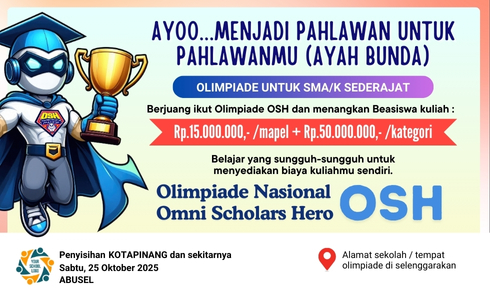  Olimpiade OSH (Omni Scholars Hero) Kotapinang Labuhanbatu Selatan