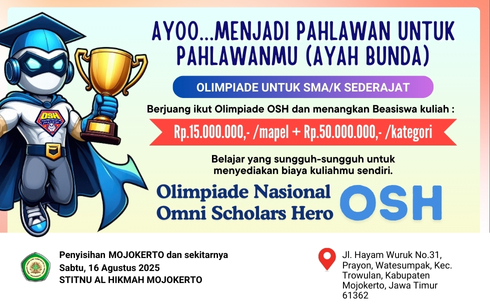  Olimpiade OSH (Omni Scholars Hero) Mojokerto