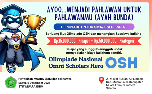 Olimpiade OSH (Omni Scholars Hero) Muara Enim