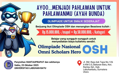  Olimpiade OSH (Omni Scholars Hero) Rantauprapat