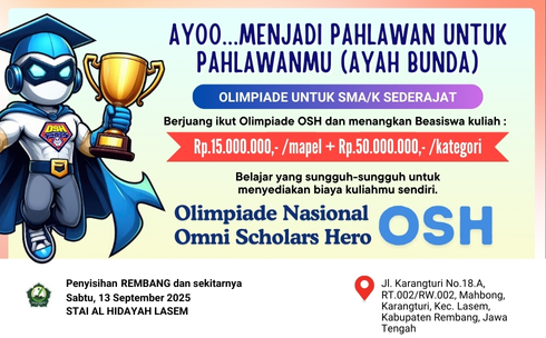 Olimpiade OSH (Omni Scholars Hero) Rembang